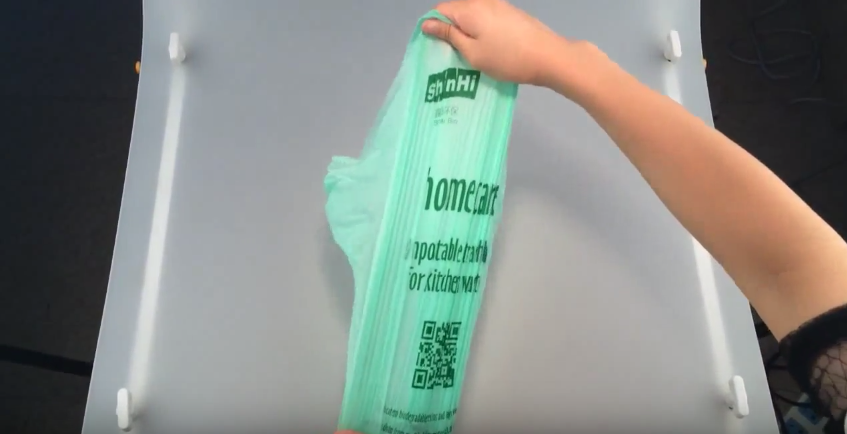 biodegradable plastic compostable garbage bags tensile test